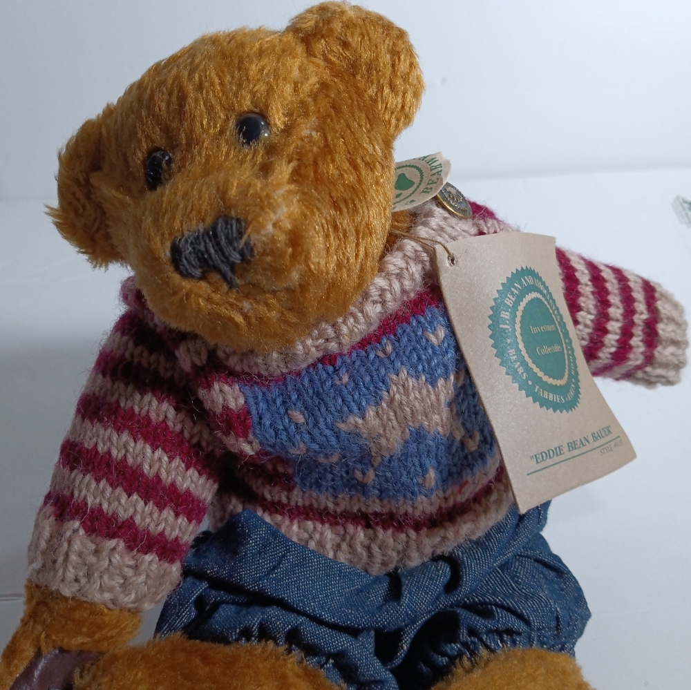 Boyds Bear Eddie Bean Baur
